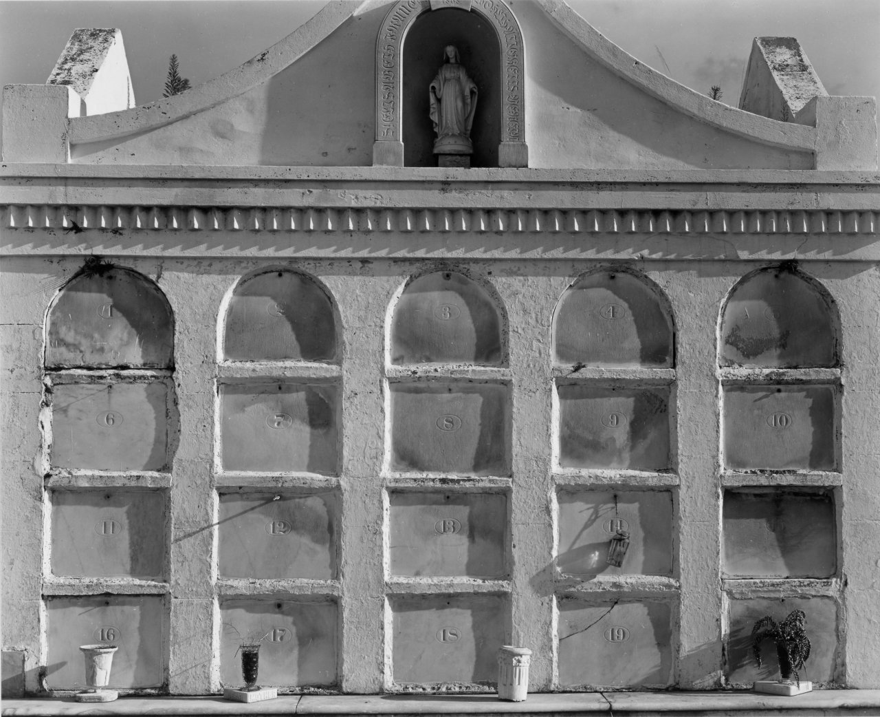This picture shows the following artwork: Edward Weston. St. Roch Cemetery, New Orleans, Louisiana. 1941.
