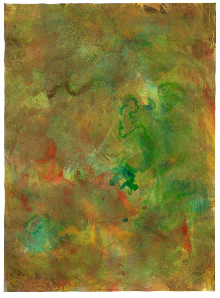 Auf diesem Bild ist das folgende Kunstwerk zu sehen: Gotthard Graubner. Ohne Titel. 1983.
