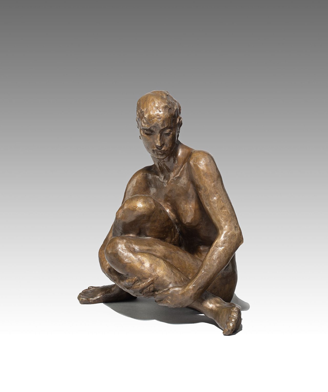 Auf diesem Bild ist das folgende Kunstwerk zu sehen: Georg Kolbe. „Sitzende“. 1926.