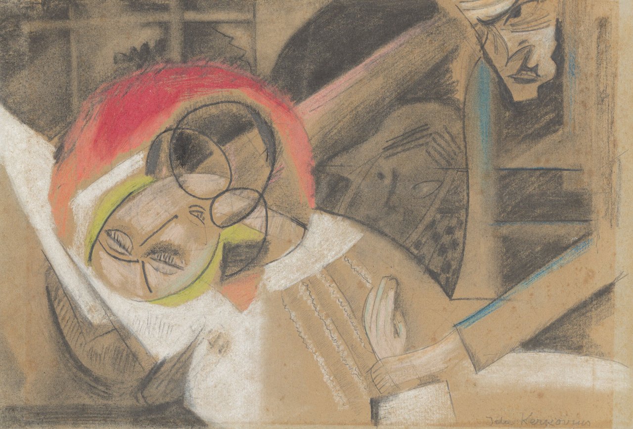 Auf diesem Bild ist das folgende Kunstwerk zu sehen: Ida Kerkovius. „Narkose“. 1917.