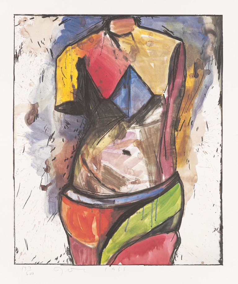 Auf diesem Bild ist das folgende Kunstwerk zu sehen: Jim Dine. „The Colourful Venus I“. 1985.