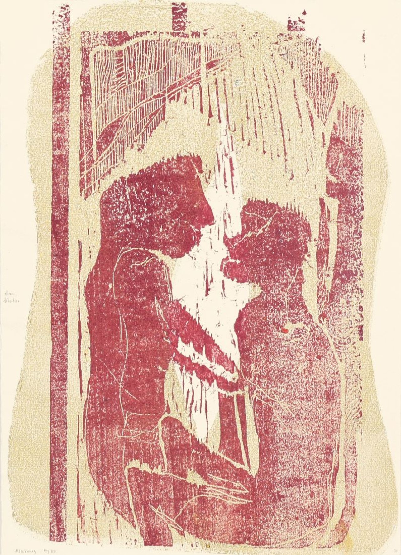Auf diesem Bild ist das folgende Kunstwerk zu sehen: Gerhard Altenbourg. „Komm, Albertine“. 1970.