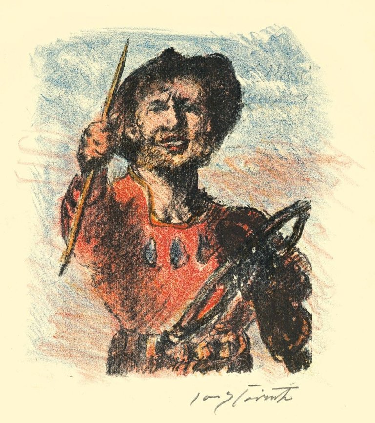 This picture shows the following artwork: Lovis Corinth. „Wilhelm Tell“. 1925.