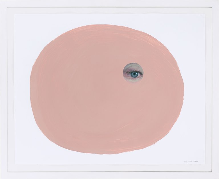 Auf diesem Bild ist das folgende Kunstwerk zu sehen: Tony Oursler. Ohne Titel. 2003.