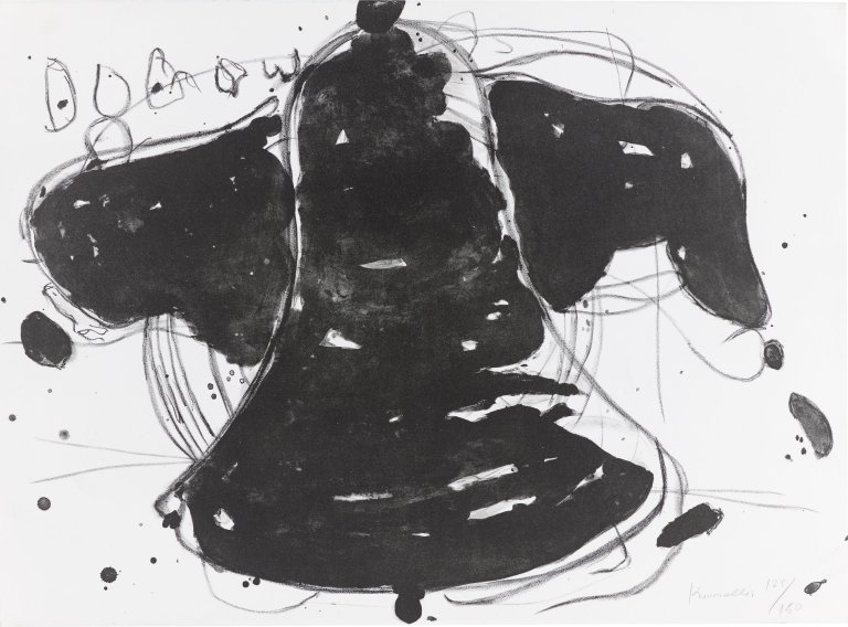 Auf diesem Bild ist das folgende Kunstwerk zu sehen: Jannis Kounellis. Ohne Titel (Glocke). 1993.