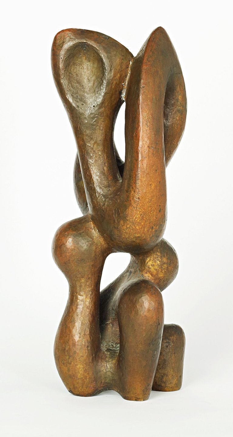 Auf diesem Bild ist das folgende Kunstwerk zu sehen: Hans Steinbrenner. „Vegetative“. 1957.