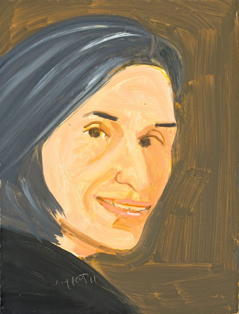 Auf diesem Bild ist das folgende Kunstwerk zu sehen: Alex Katz. Ada. 2011/12.