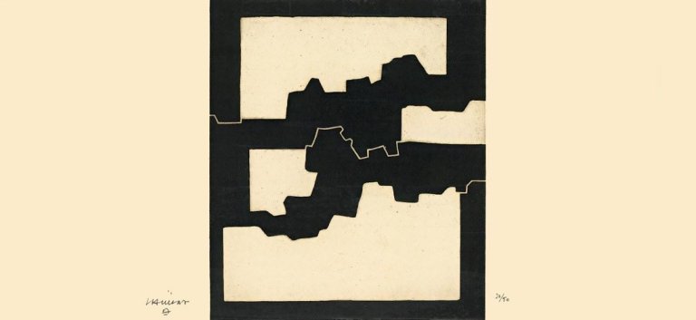This picture shows the following artwork: Eduardo Chillida. „Elkar IV“. 1969.