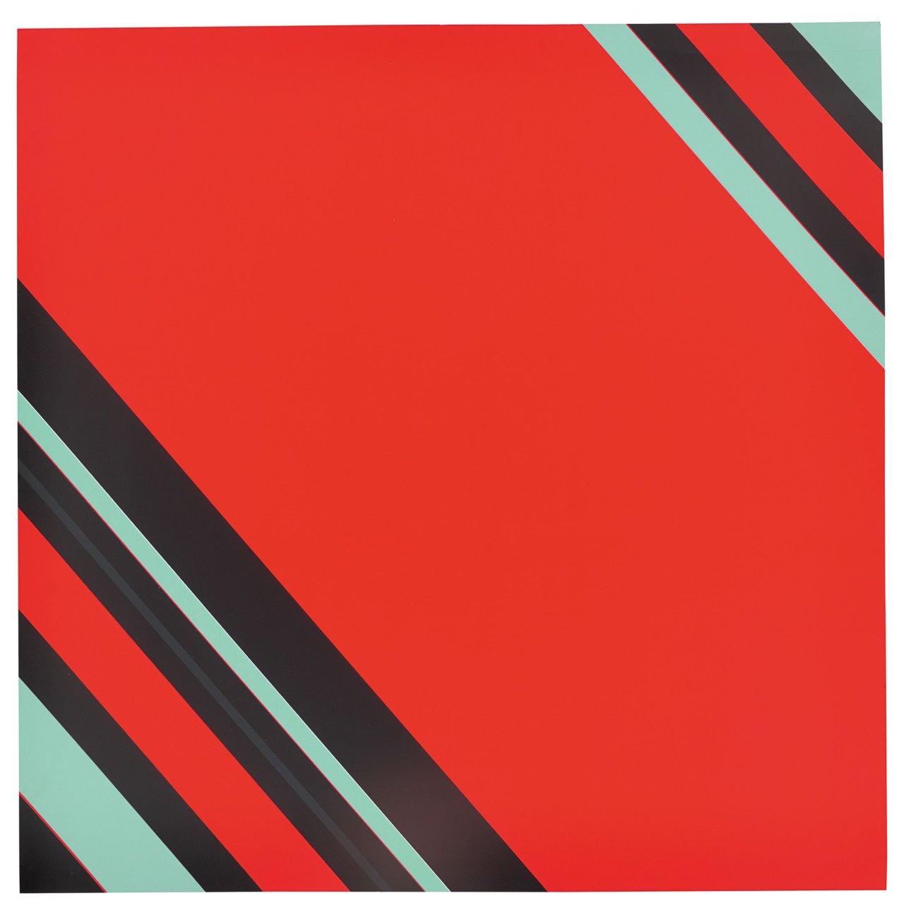 Auf diesem Bild ist das folgende Kunstwerk zu sehen: Günter Fruhtrunk. „Emotion“/„Suprematie (Hommage à Malevich II)“. 1973.