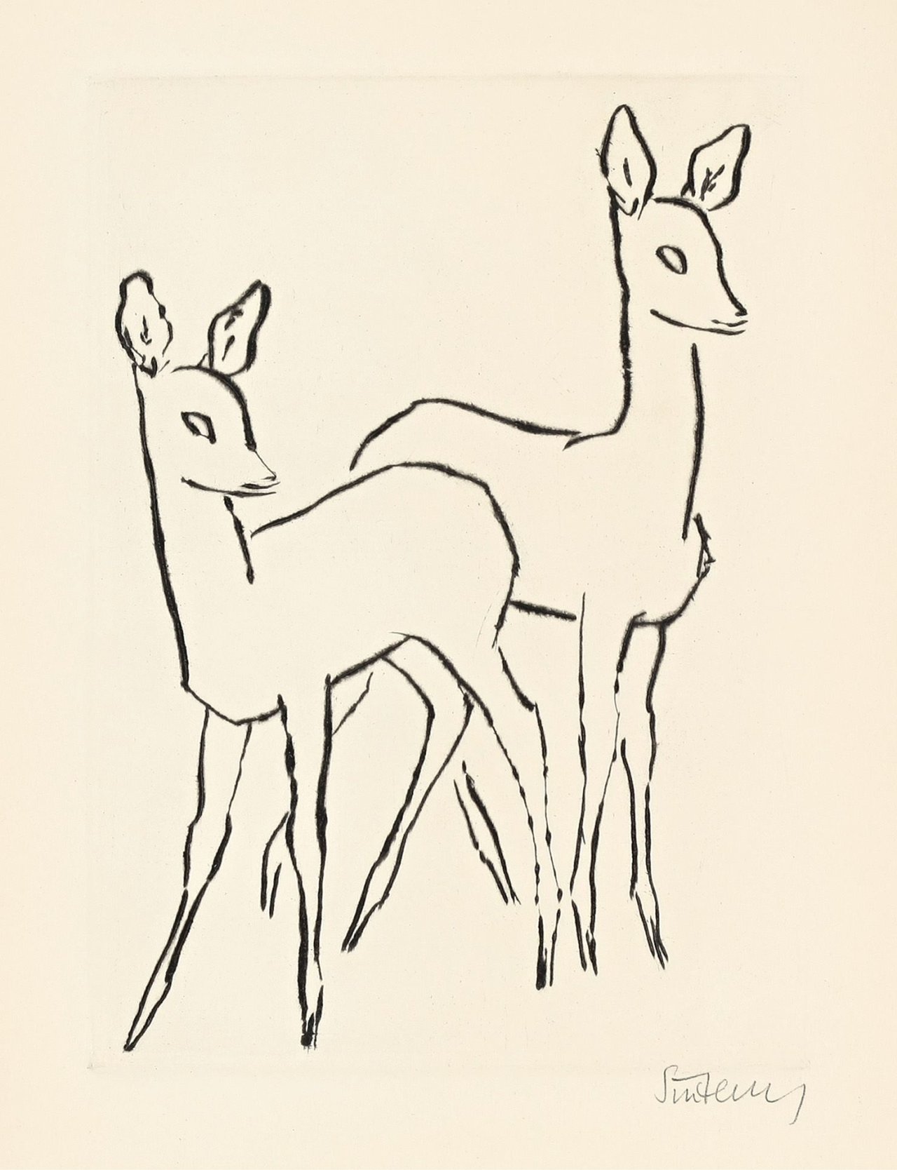 Auf diesem Bild ist das folgende Kunstwerk zu sehen:  Mappenwerk (vor 1945). „Prolog“. 1948.