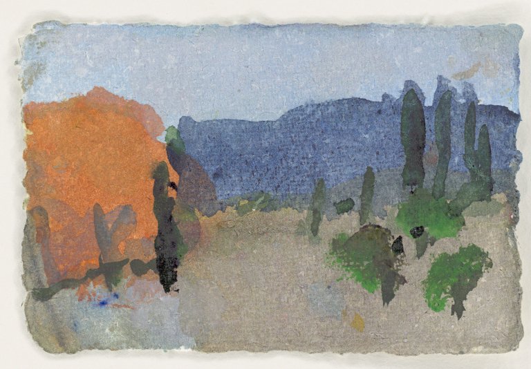Auf diesem Bild ist das folgende Kunstwerk zu sehen: Klaus Fußmann. Seestück / La Cadieve. 2014.