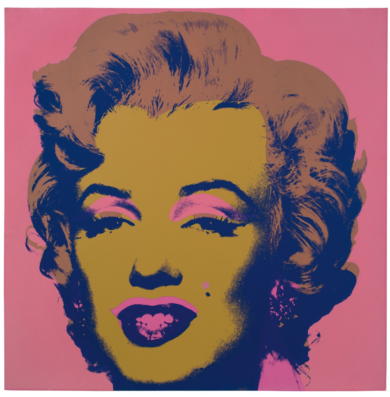 Auf diesem Bild ist das folgende Kunstwerk zu sehen: Andy Warhol. „Marilyn Monroe“. 1967.