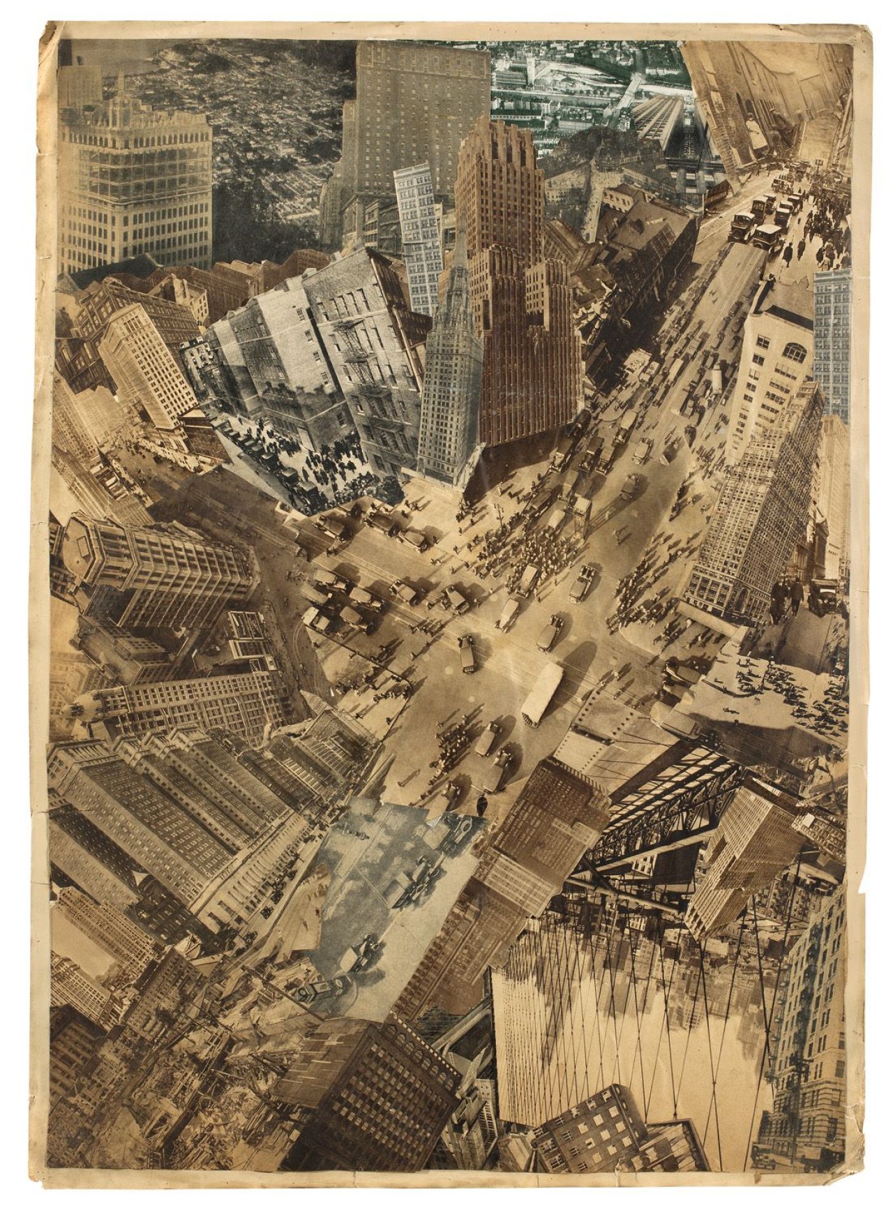 Auf diesem Bild ist das folgende Kunstwerk zu sehen: Karl Hermann Trinkaus. Stadt. 1927/28.