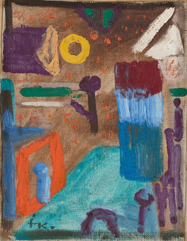Auf diesem Bild ist das folgende Kunstwerk zu sehen: Ida Kerkovius. Ohne Titel.
