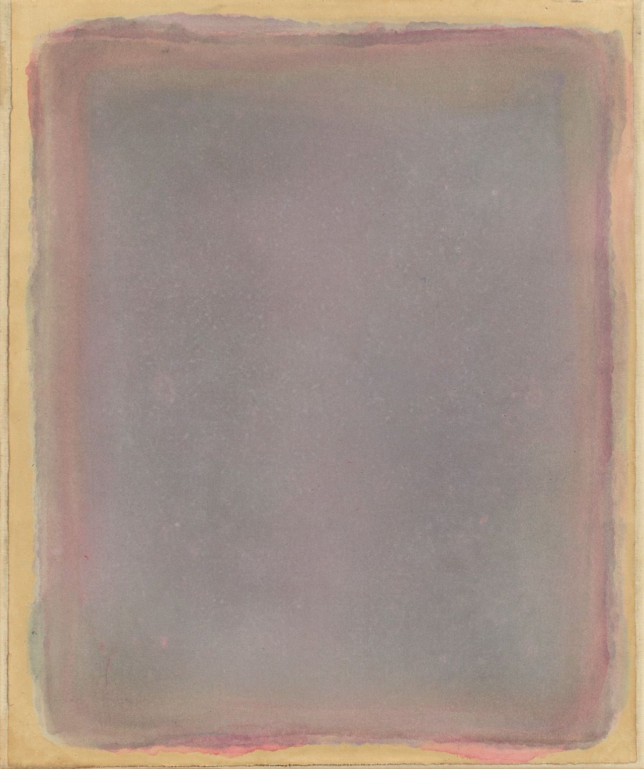 Auf diesem Bild ist das folgende Kunstwerk zu sehen: Gotthard Graubner. Ohne Titel. 1963.