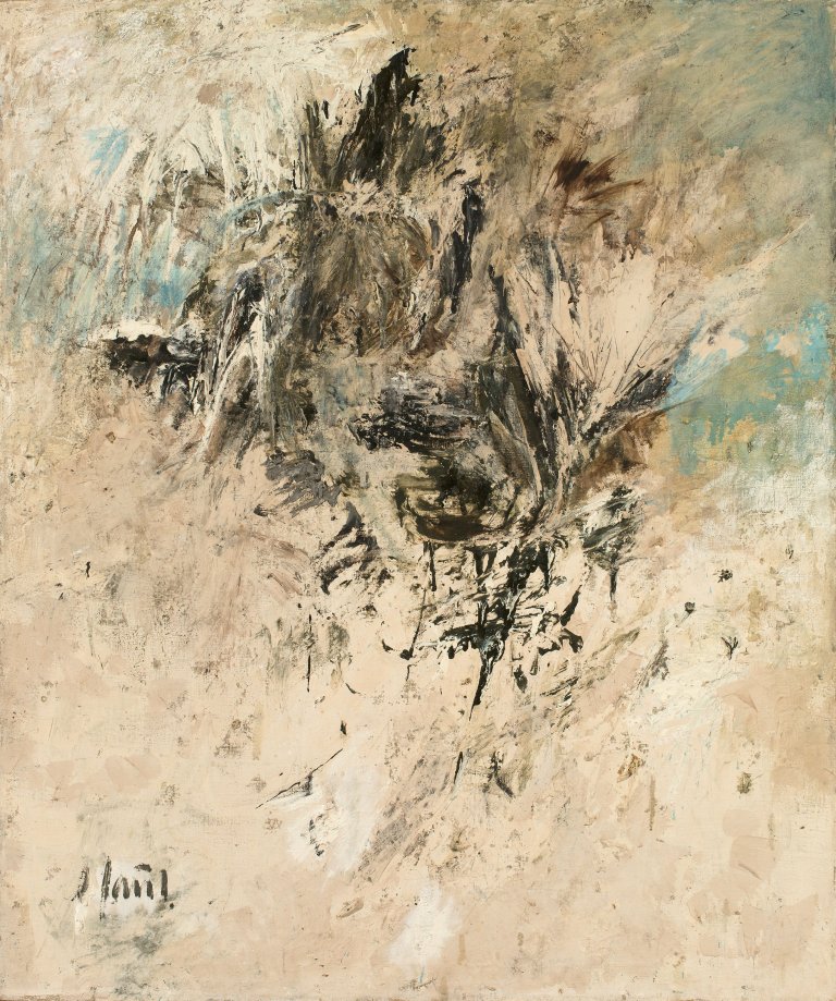 Auf diesem Bild ist das folgende Kunstwerk zu sehen: Winfred Gaul. „O.T.“. 1956.