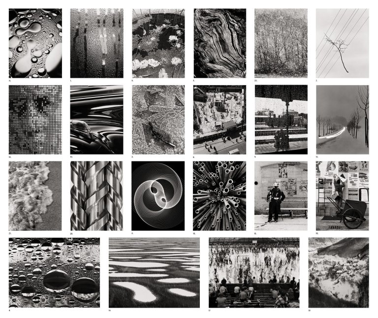 Auf diesem Bild ist das folgende Kunstwerk zu sehen: Peter Keetman. Konvolut für Bernd Lohse. Um 1947–1969.