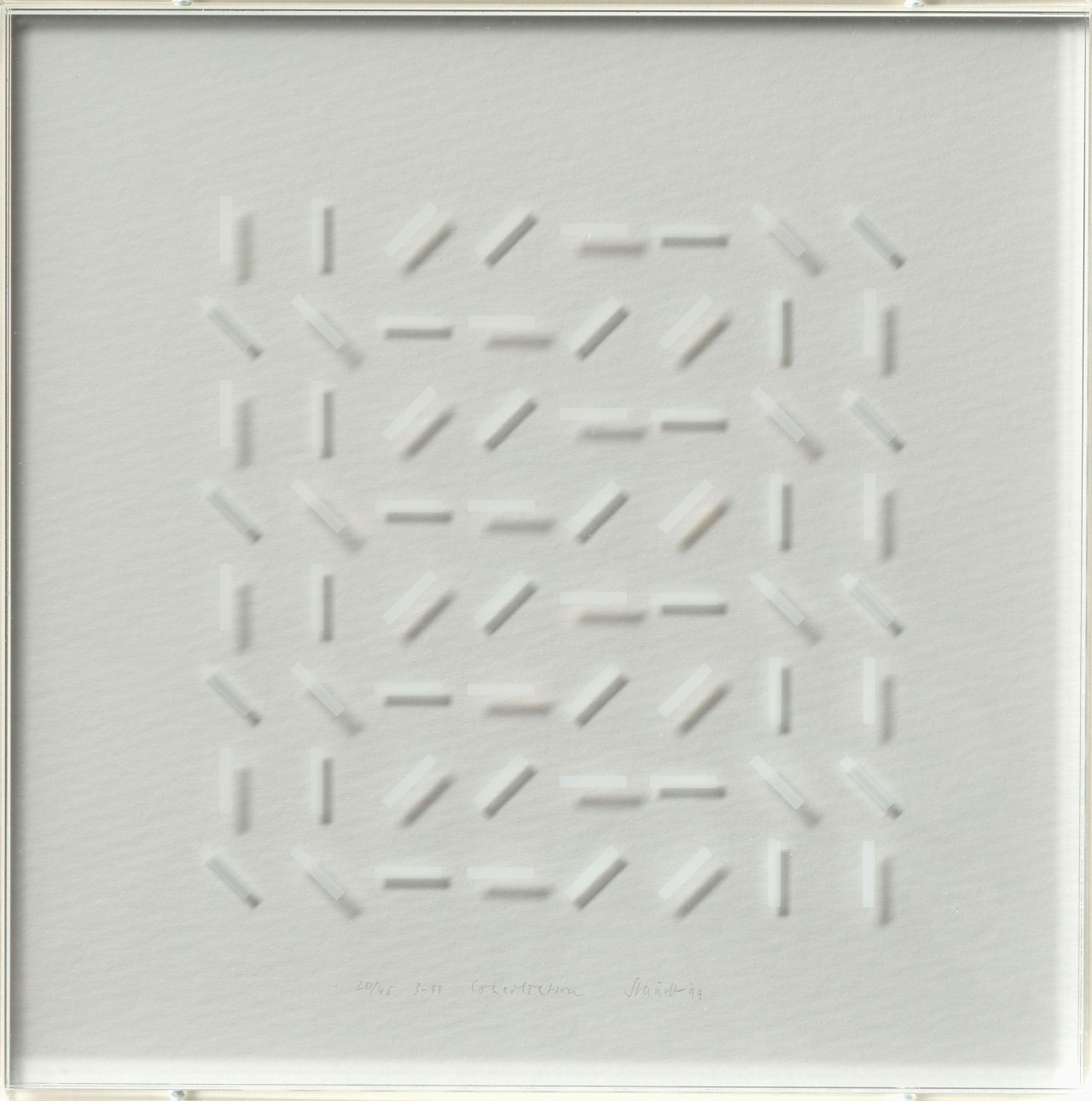 Auf diesem Bild ist das folgende Kunstwerk zu sehen: Klaus Staudt. „Werkverzeichnis 1969 - 1999“. 1999.