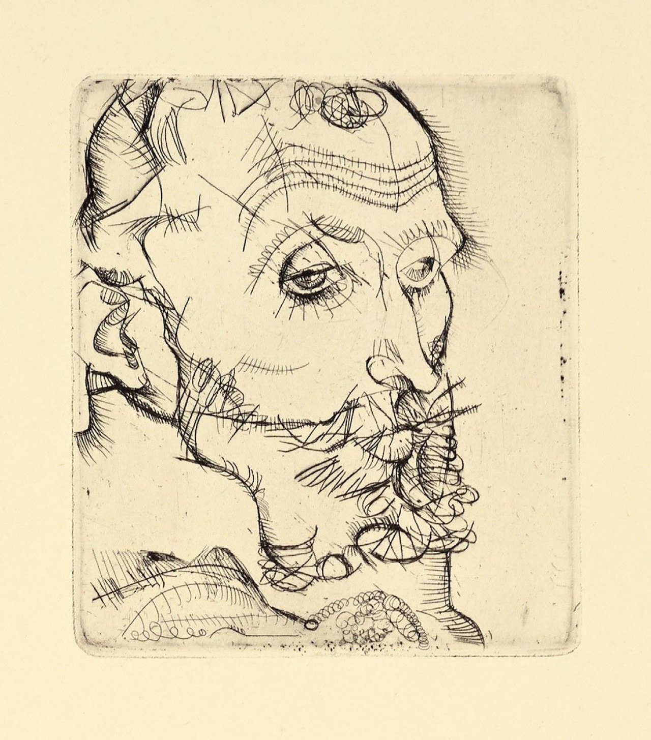 Auf diesem Bild ist das folgende Kunstwerk zu sehen: Egon Schiele. „Bildnis Franz Hauer“. 1914.