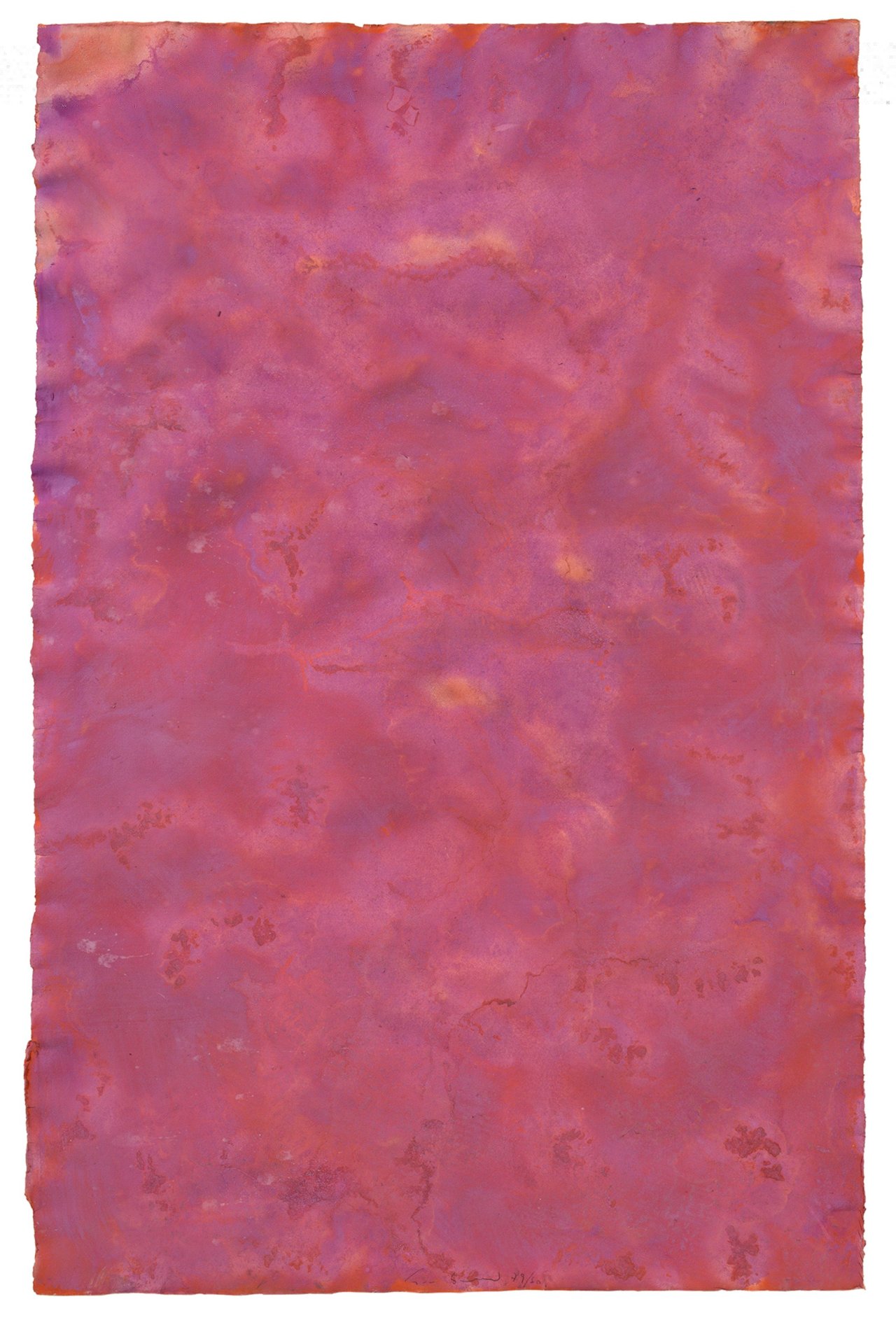 Auf diesem Bild ist das folgende Kunstwerk zu sehen: Gotthard Graubner. Ohne Titel. 1979/80.