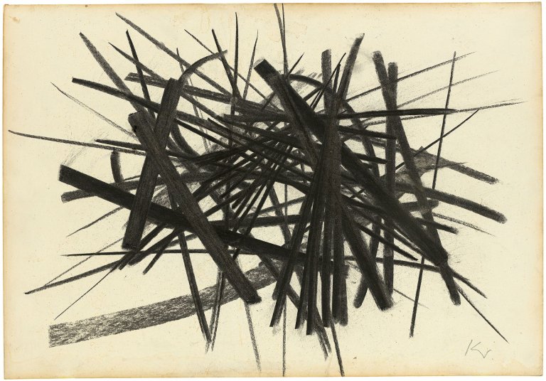 Auf diesem Bild ist das folgende Kunstwerk zu sehen: Norbert Kricke. „54/056“. 1954.