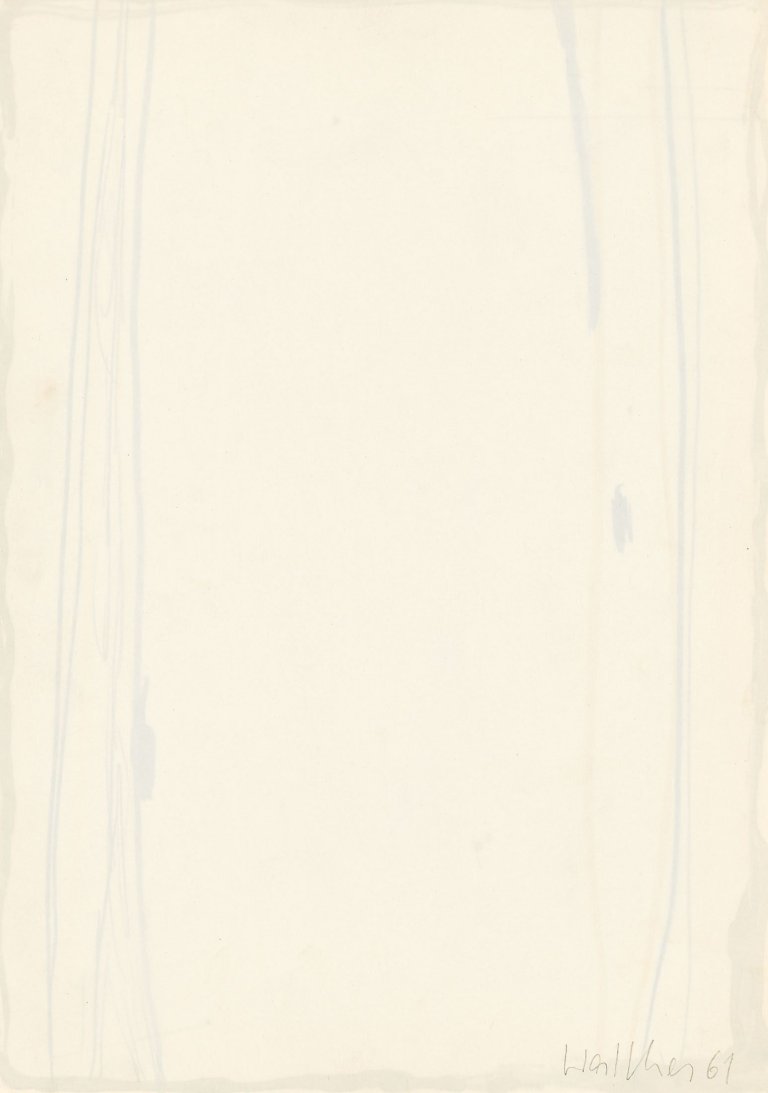 Auf diesem Bild ist das folgende Kunstwerk zu sehen: Franz Erhard Walther. Ohne Titel. 1961.