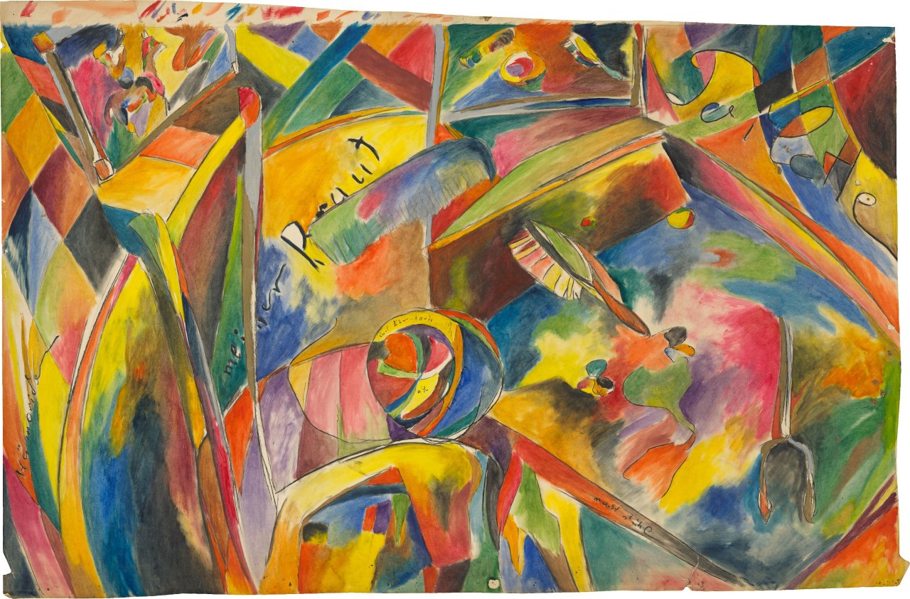 Auf diesem Bild ist das folgende Kunstwerk zu sehen: Curt Ehrhardt. „Meiner Braut“. 1919.