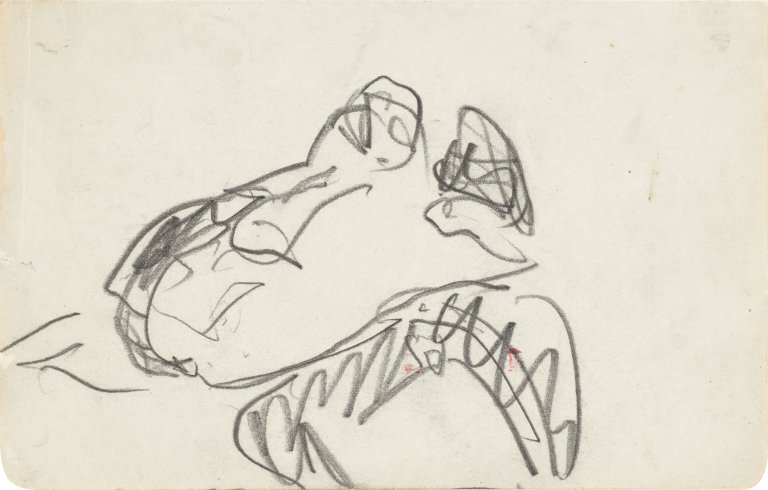 Auf diesem Bild ist das folgende Kunstwerk zu sehen: Ernst Ludwig Kirchner. „Liebespaar“. Um 1908.