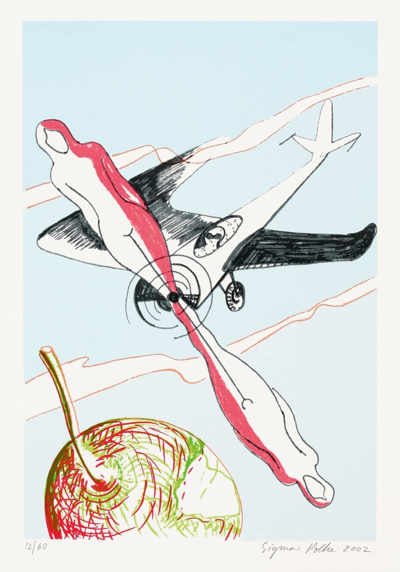 This picture shows the following artwork: Sigmar Polke. Untitled. 2002.