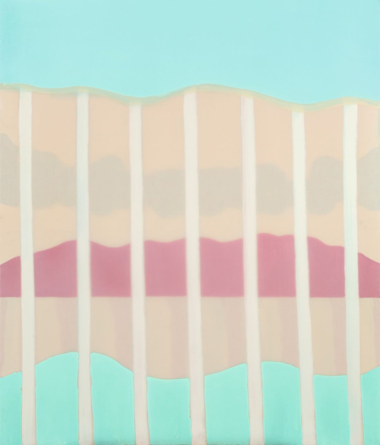 This picture shows the following artwork: Bernd Koberling. „Baumgrenze“. 1965/66.