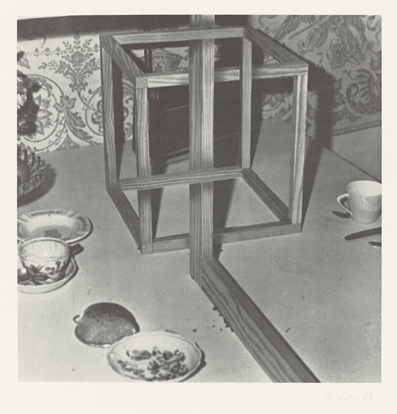 Auf diesem Bild ist das folgende Kunstwerk zu sehen: Gerhard Richter. Ohne Titel. 1969.