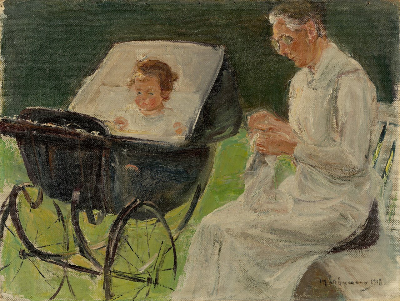 This picture shows the following artwork: Max Liebermann. 