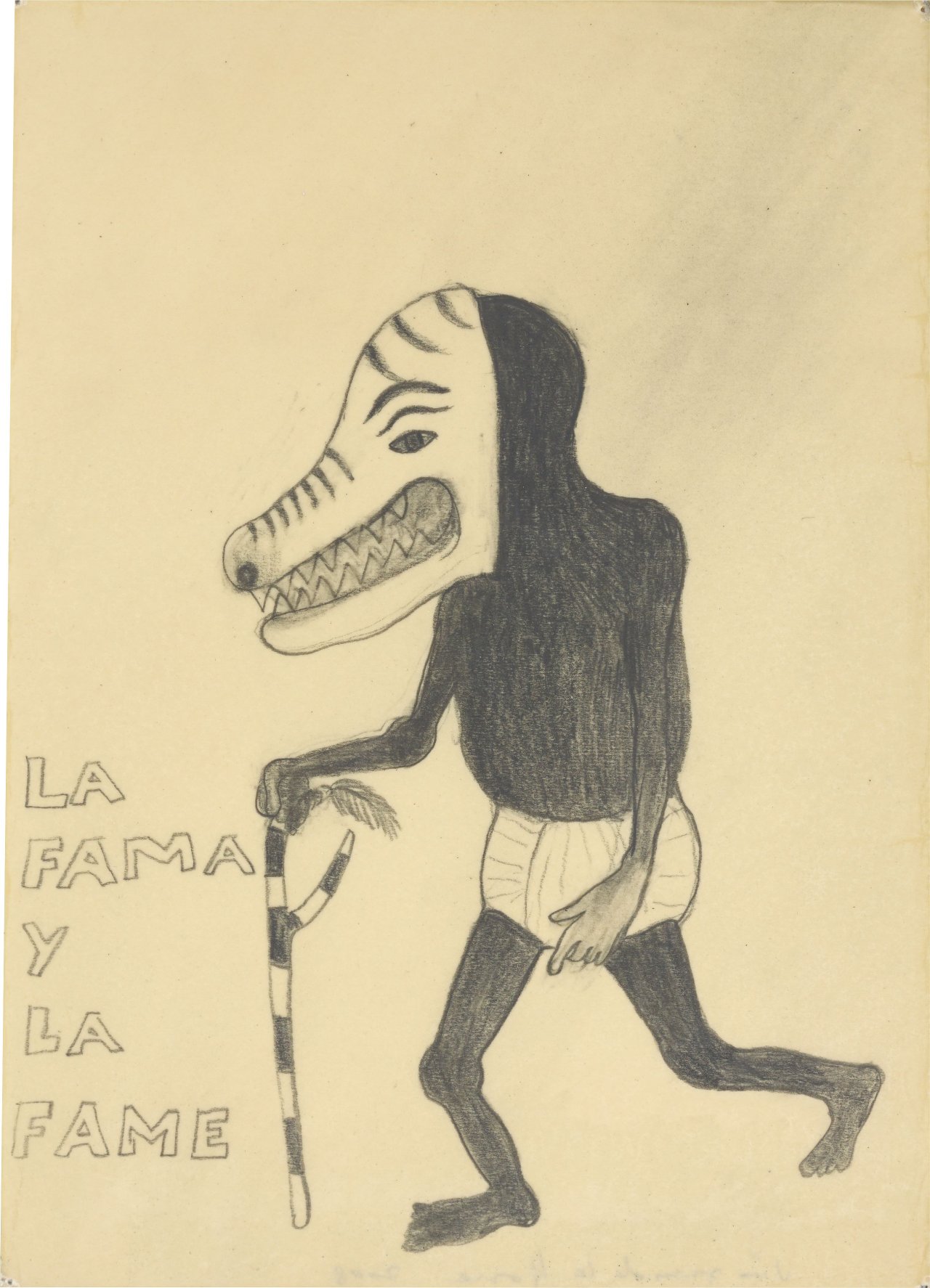 Auf diesem Bild ist das folgende Kunstwerk zu sehen: Sandra Vásquez de la Horra. „LA FAMA Y LA FAME“. 2008.