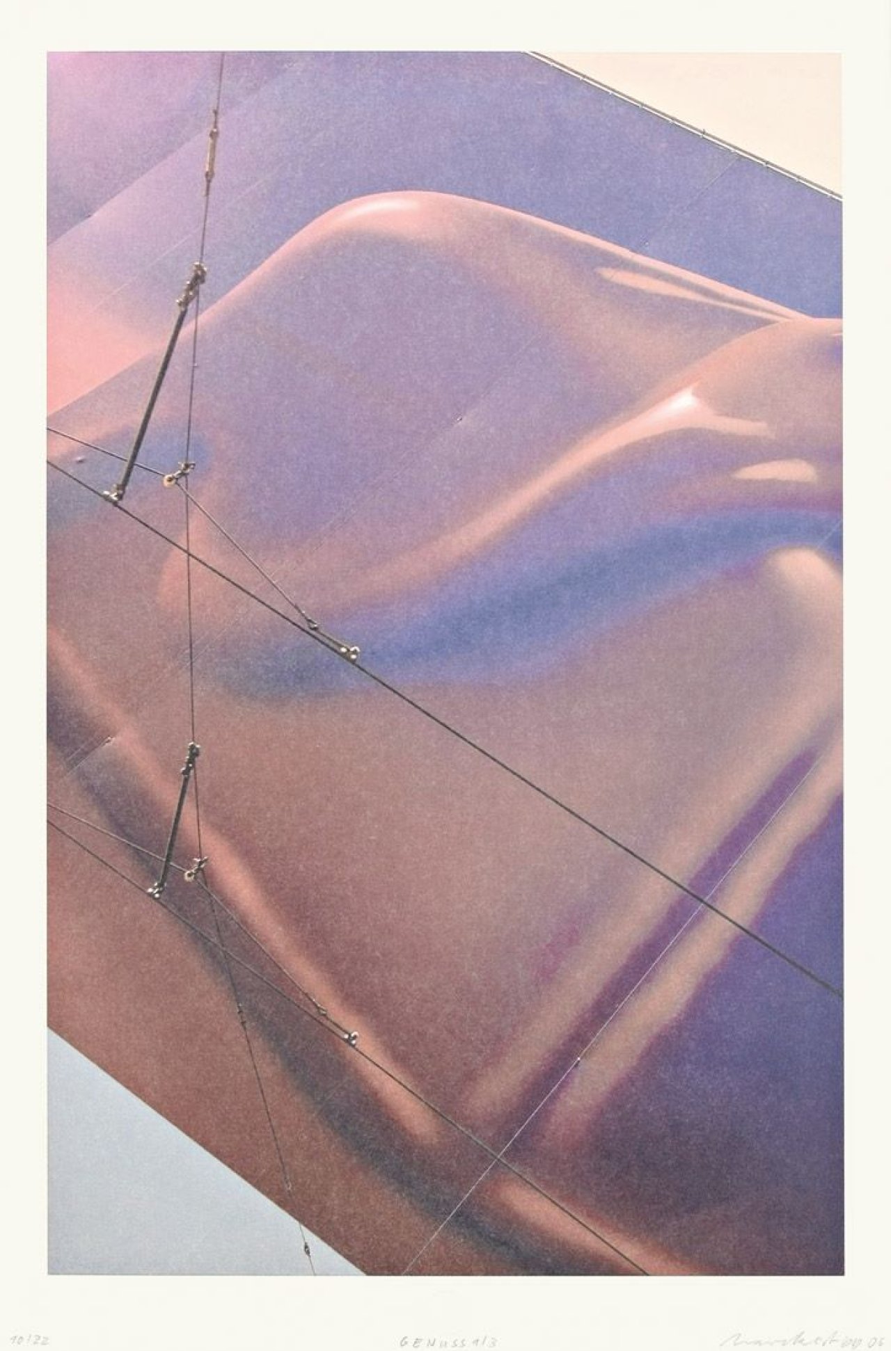 This picture shows the following artwork: Eberhard Havekost. „Genuss“. 2006.