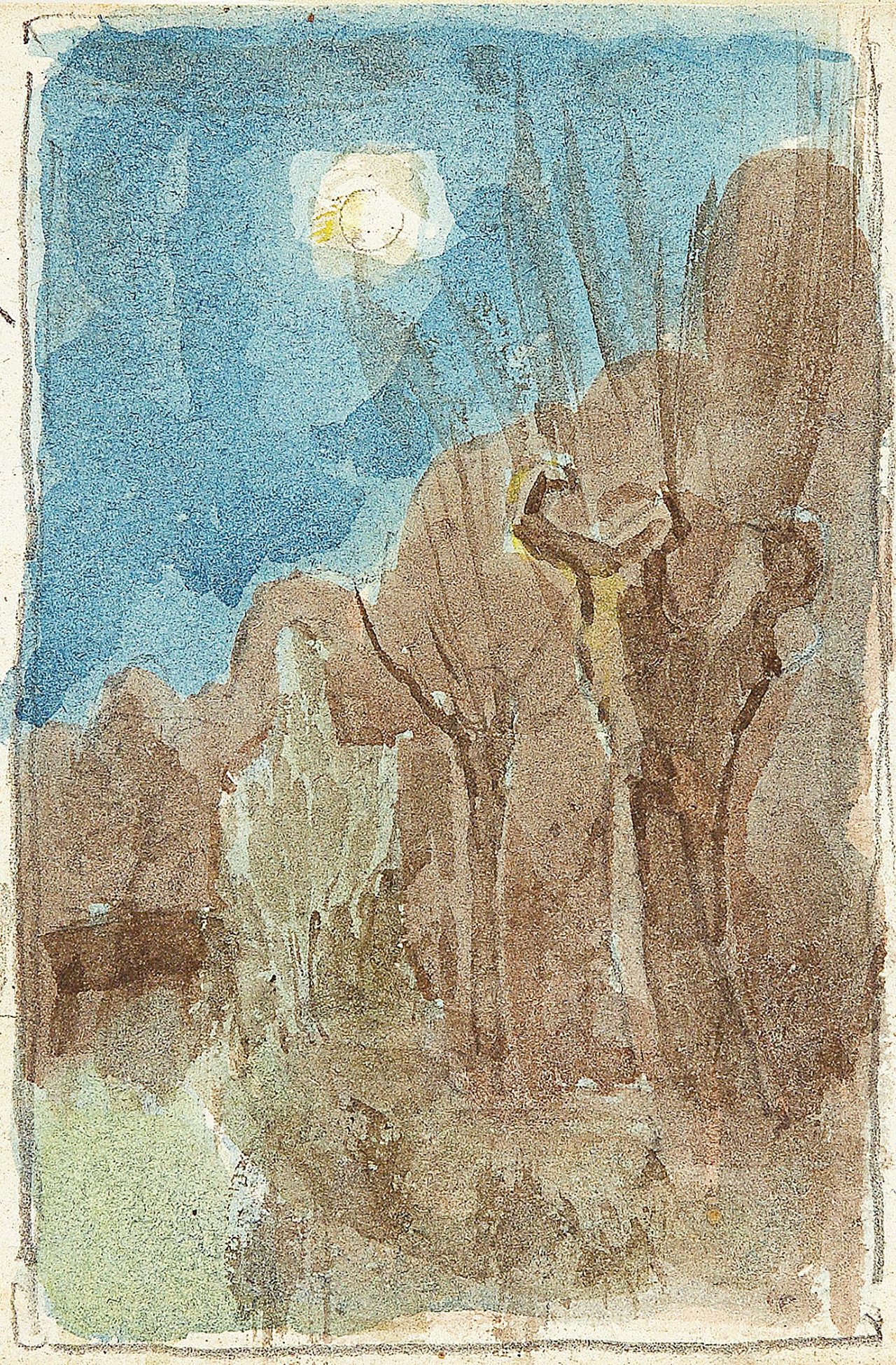 Auf diesem Bild ist das folgende Kunstwerk zu sehen: Christian Rohlfs. Zehn Skizzenbücher. 1879–1901.