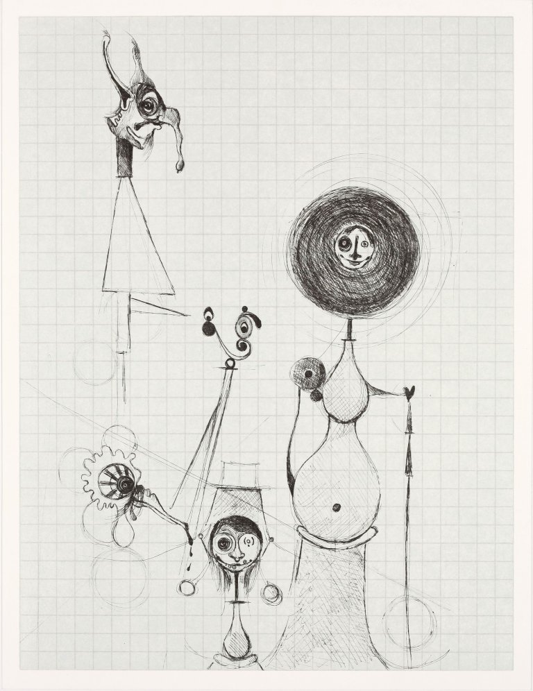 Auf diesem Bild ist das folgende Kunstwerk zu sehen: Gert und Uwe Tobias. Jeweils „Ohne Titel“. 2009.