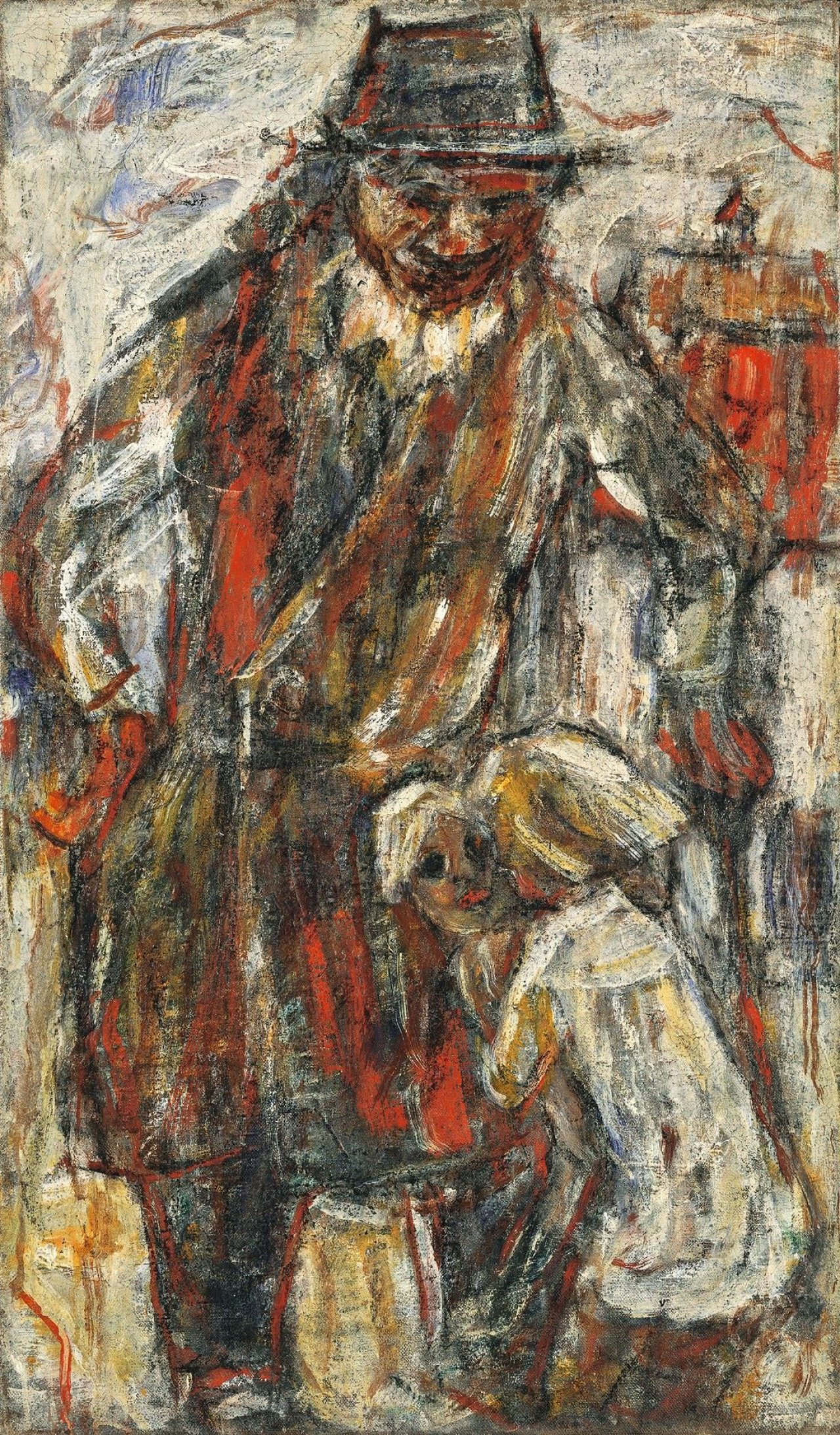Auf diesem Bild ist das folgende Kunstwerk zu sehen: Christian Rohlfs. „Der Onkel“. 1928.