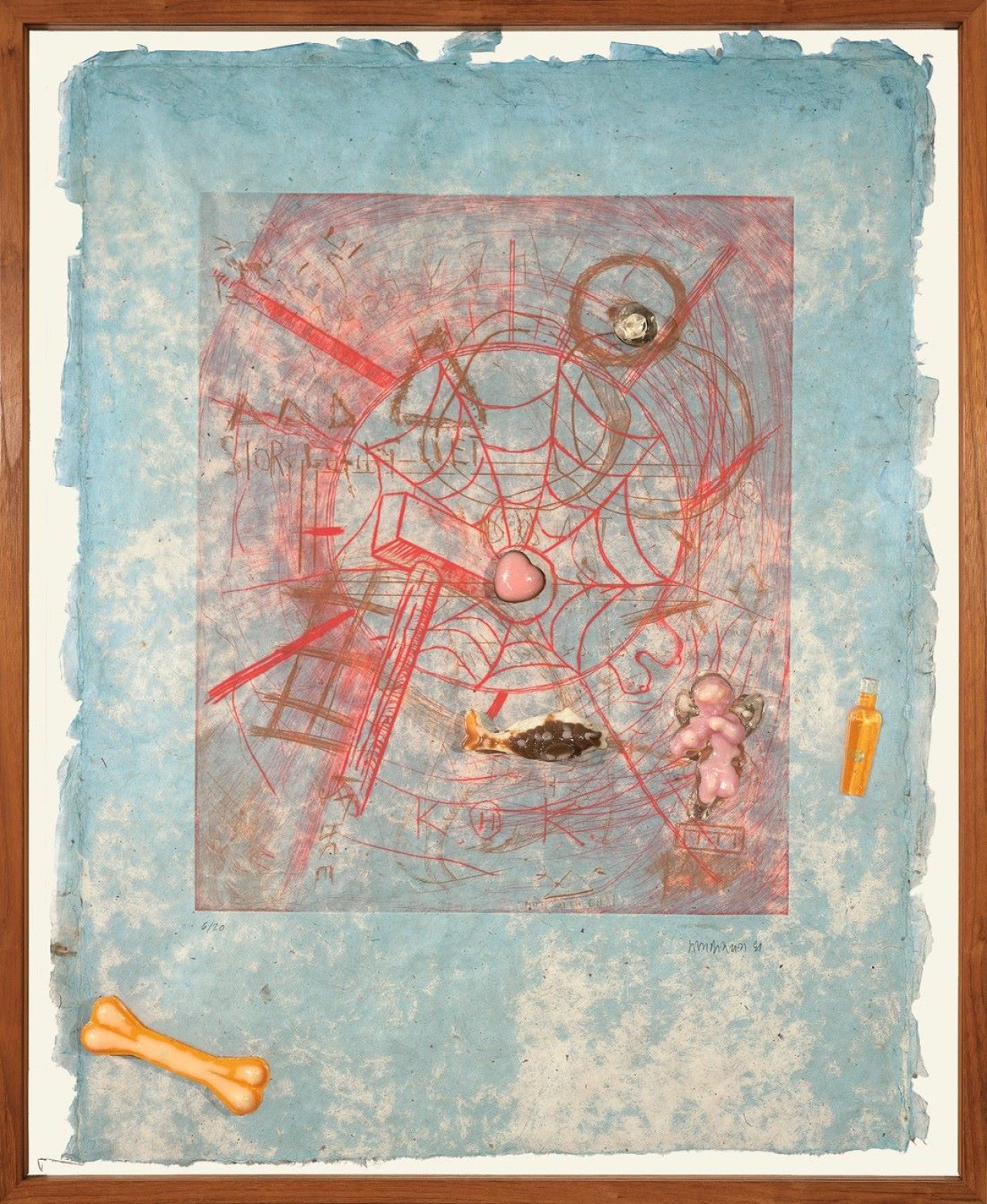 Auf diesem Bild ist das folgende Kunstwerk zu sehen: Martin Kippenberger. Ohne Titel. 1991.