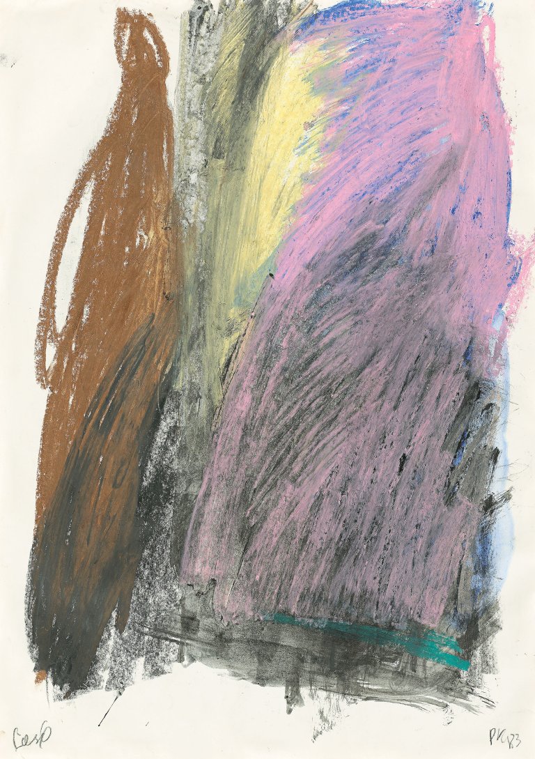 Auf diesem Bild ist das folgende Kunstwerk zu sehen: Per Kirkeby. „Læsø“. 1983.