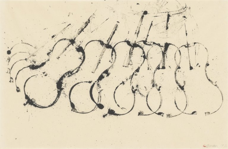 Auf diesem Bild ist das folgende Kunstwerk zu sehen:  Arman. Ohne Titel. 1970.