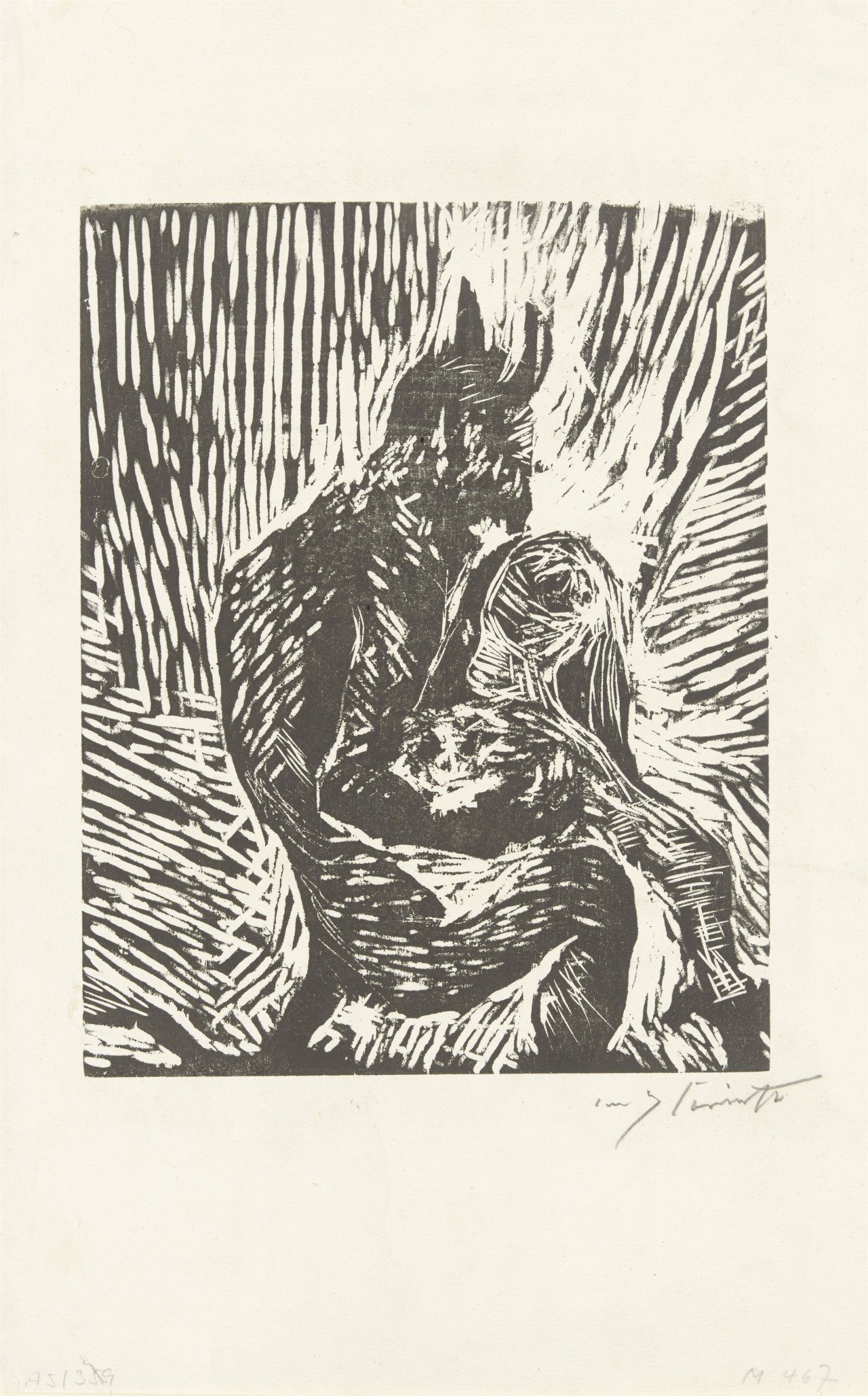 This picture shows the following artwork: Lovis Corinth. „Satan“. 1920.