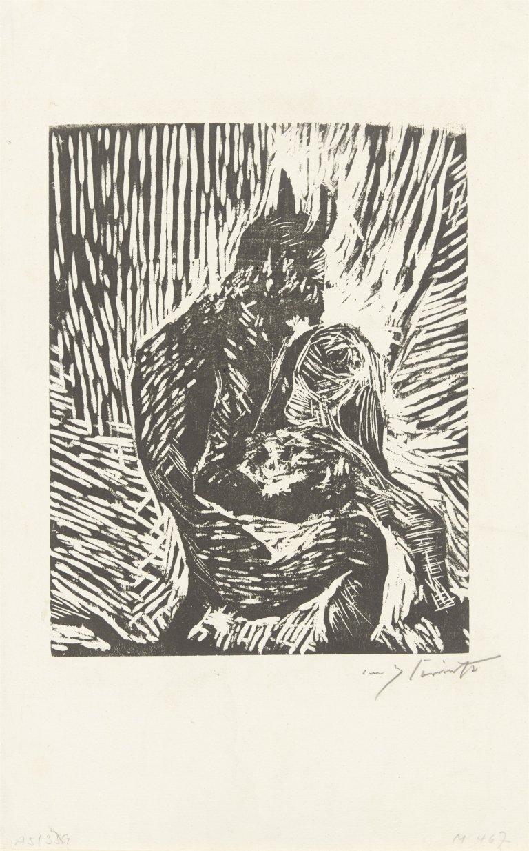 This picture shows the following artwork: Lovis Corinth. „Satan“. 1920.