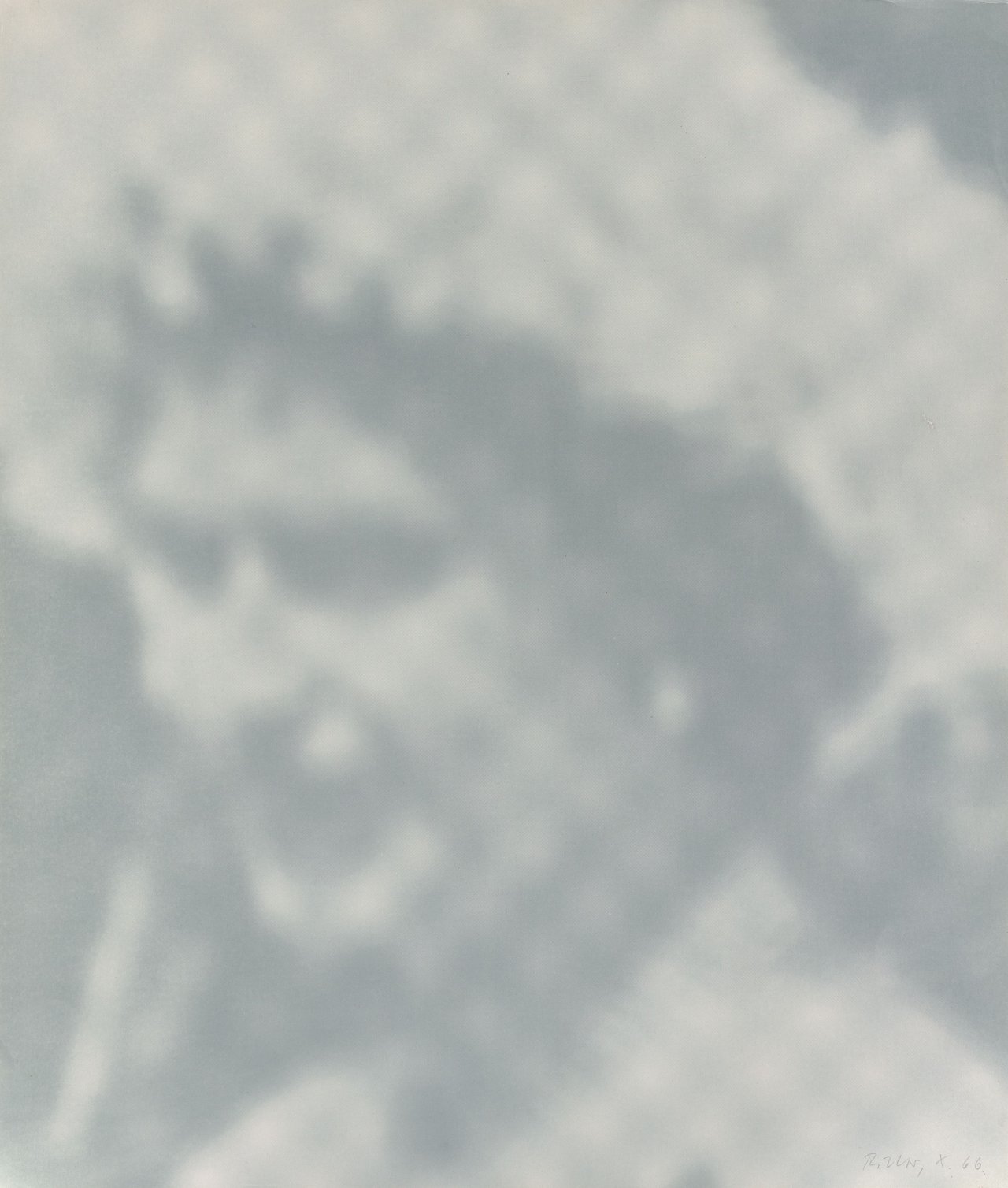 Auf diesem Bild ist das folgende Kunstwerk zu sehen: Gerhard Richter. „Elizabeth II“. 1966.