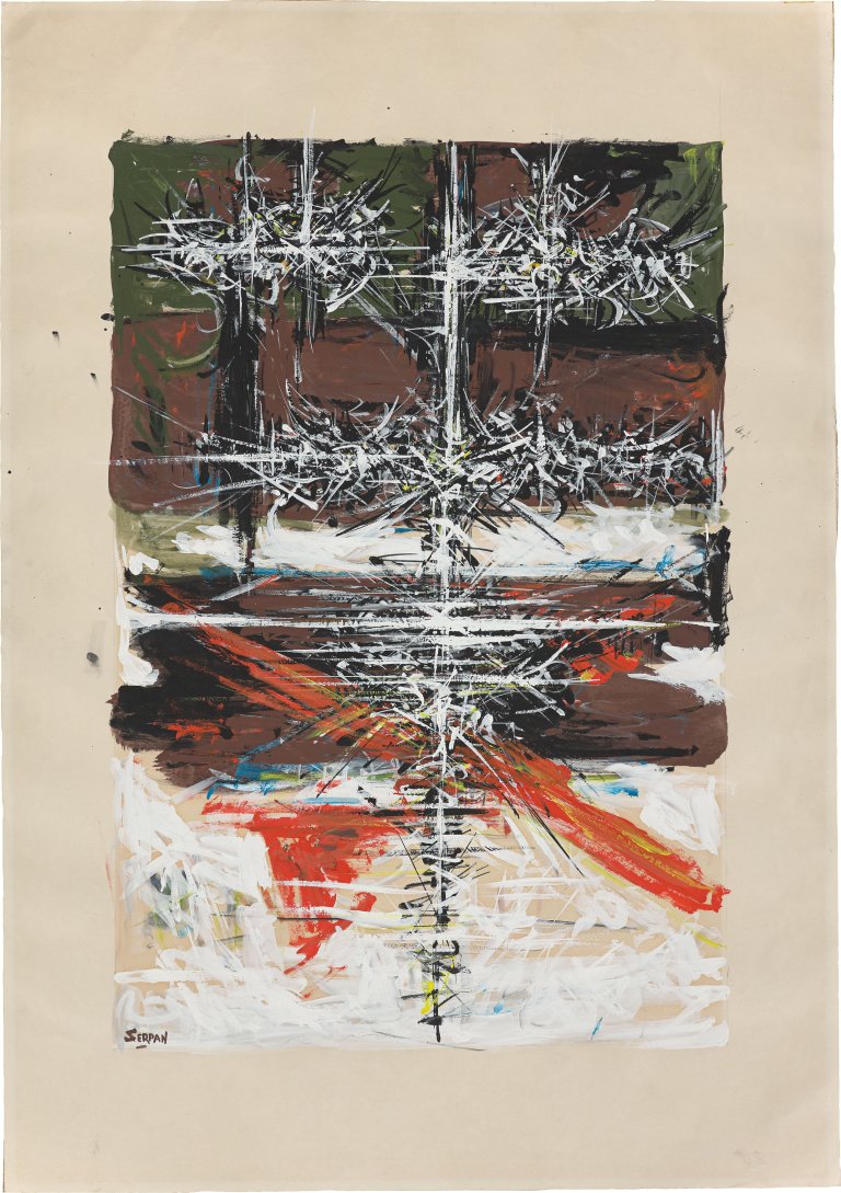 Auf diesem Bild ist das folgende Kunstwerk zu sehen: Jaroslav Serpan. „TW9“. 1966.
