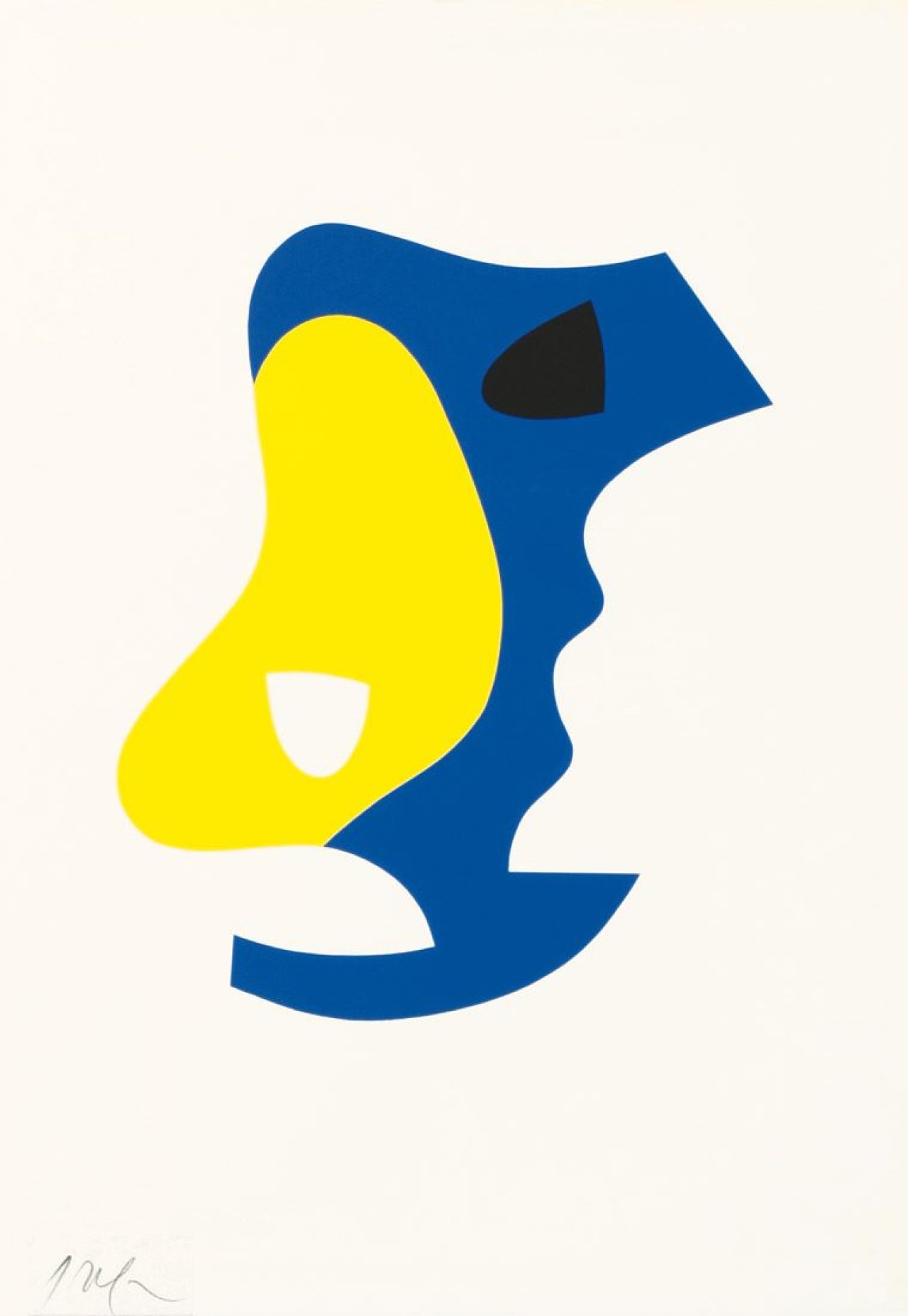 Auf diesem Bild ist das folgende Kunstwerk zu sehen: Hans (Jean) Arp. Ohne Titel.