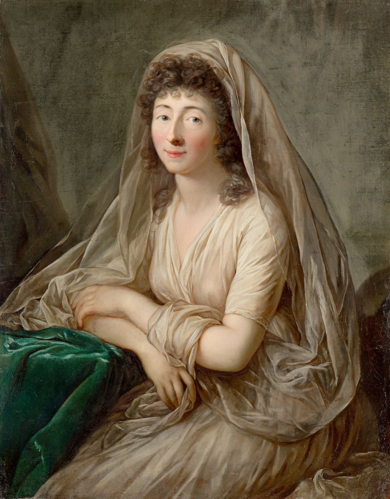 Auf diesem Bild ist das folgende Kunstwerk zu sehen: Anton Graff. Bildnis. Um 1785.