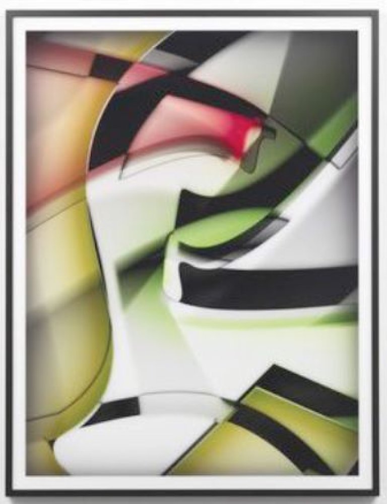 Auf diesem Bild ist das folgende Kunstwerk zu sehen: Thomas Ruff. „ch.phg.03“. 2013.