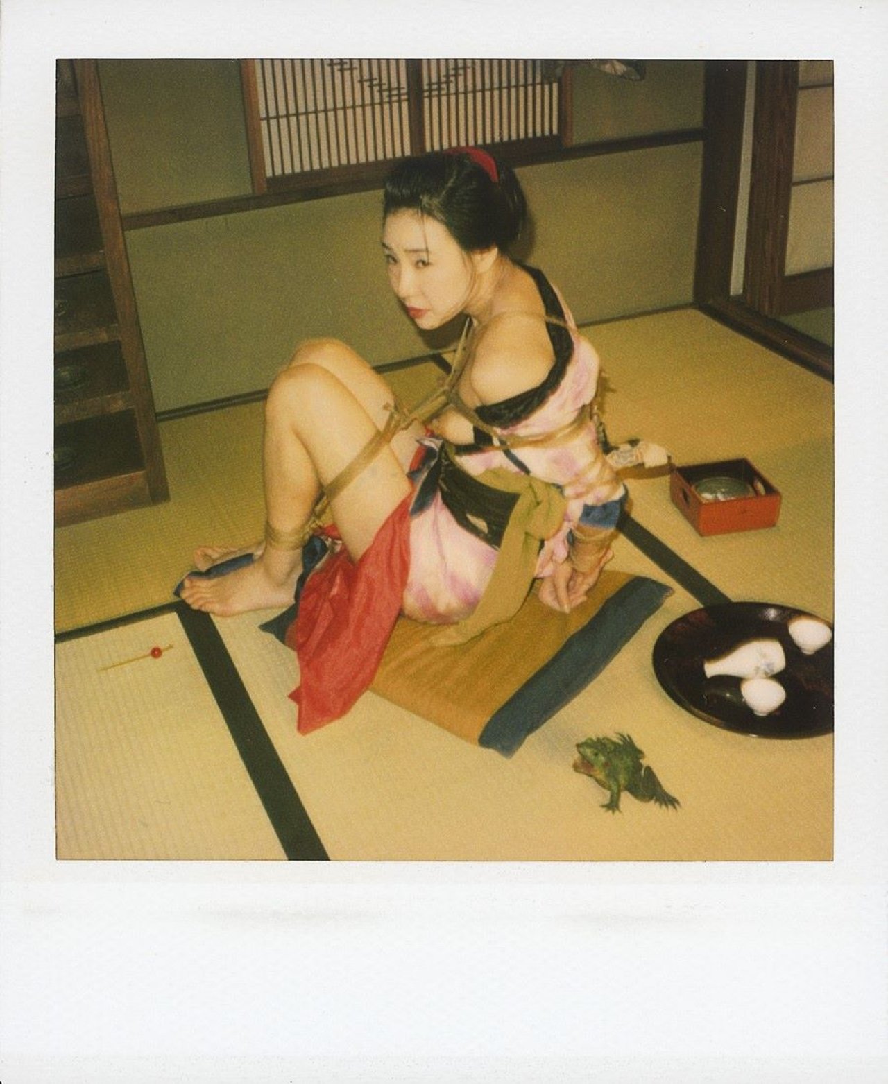 Auf diesem Bild ist das folgende Kunstwerk zu sehen: Nobuyoshi Araki. Ohne Titel, aus der Serie „Pola eros“. . 2005.