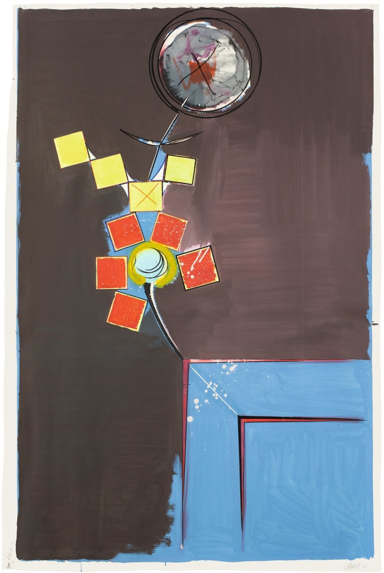 Auf diesem Bild ist das folgende Kunstwerk zu sehen: Thomas Scheibitz. „GP 26”. 2003.