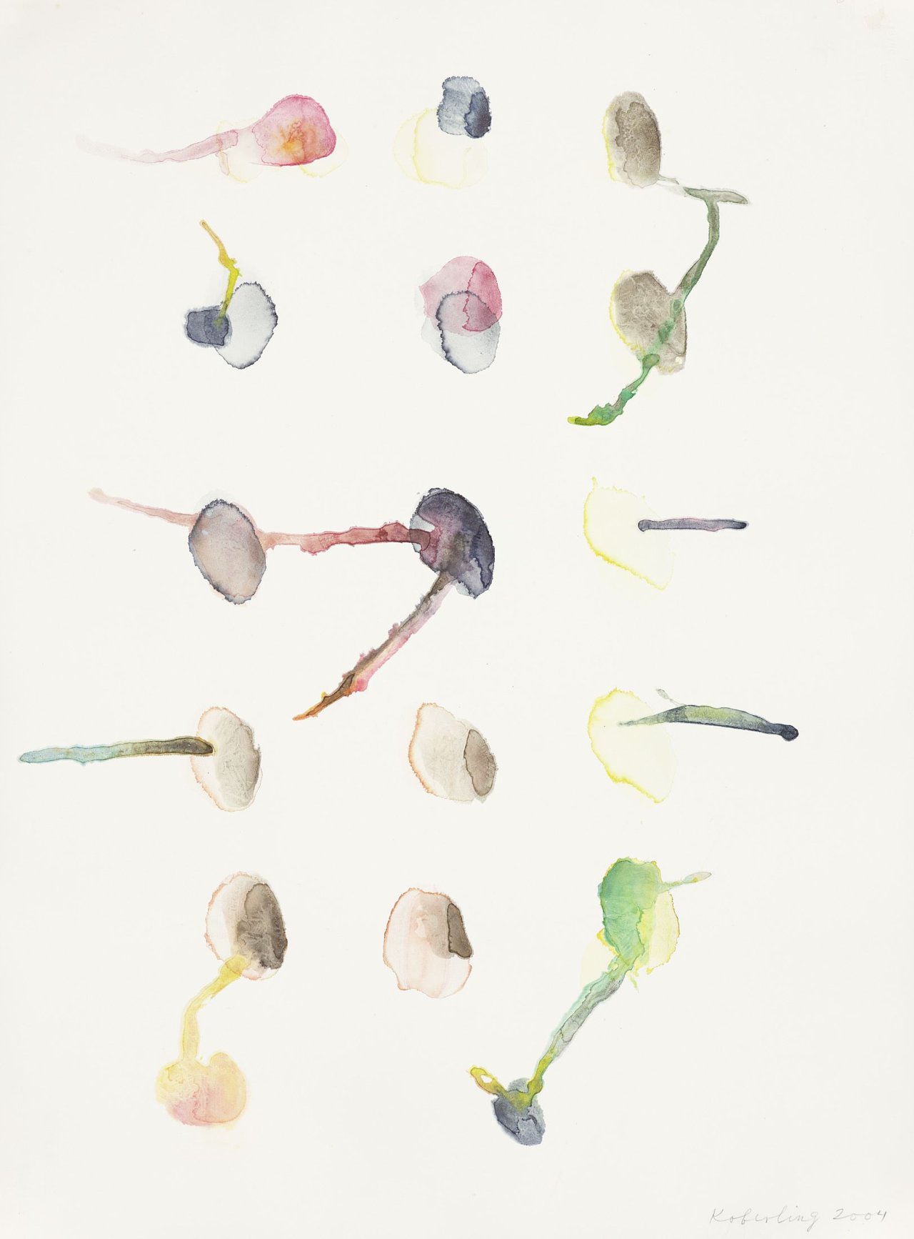 This picture shows the following artwork: Bernd Koberling. Untitled. 2004.